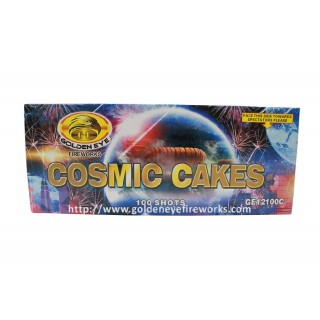Kembang Api Cosmic Cake 1.20 100 Shots - GE12100C